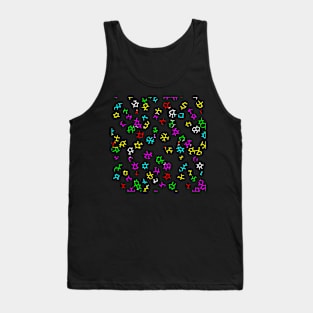 Abstract Dreams of Summer Fruit (MD23SMR006c) Tank Top